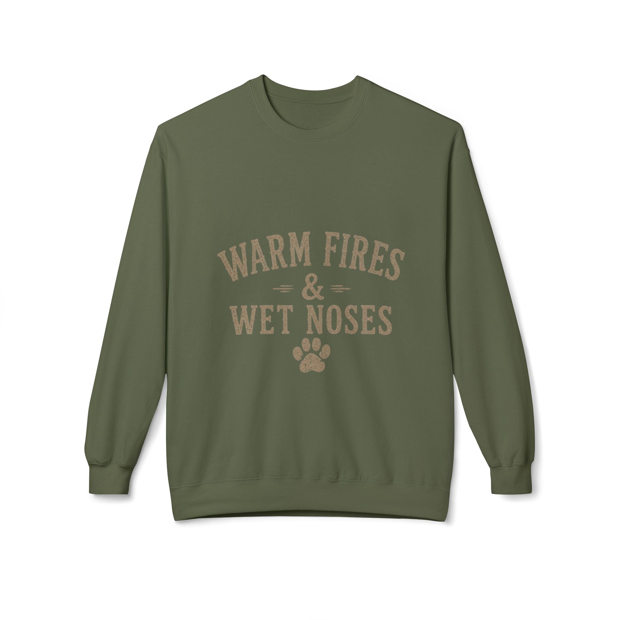 Dog Mom Sweatshirt, Cozy Fall Dog Lover Crewneck, Campfire Dog Sweatshirt, Dog Lover Gift, Autumn Puppy Sweatshirt
