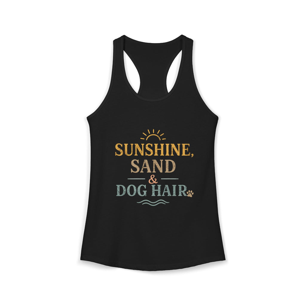 Women's Ideal Racerback Tank | Dog and beach themed tanks