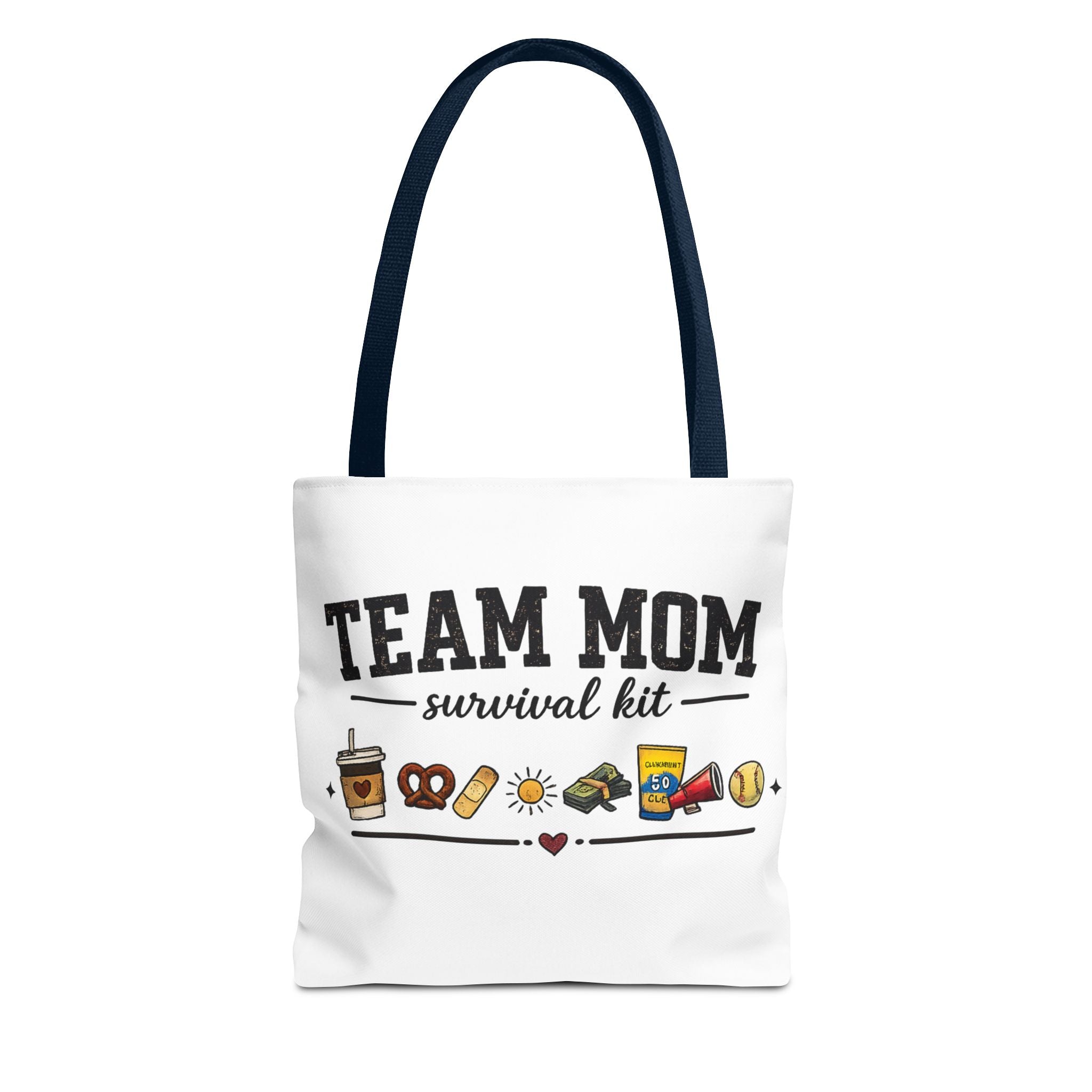 Team Mom Tote Bag | All-Over Print Sports Mom Carryall