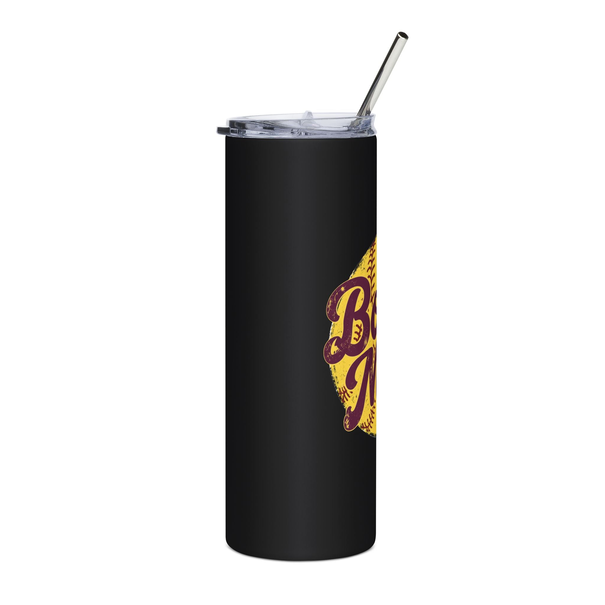 Bonus Mom Softball Logo Tumbler | 20oz Stainless Steel