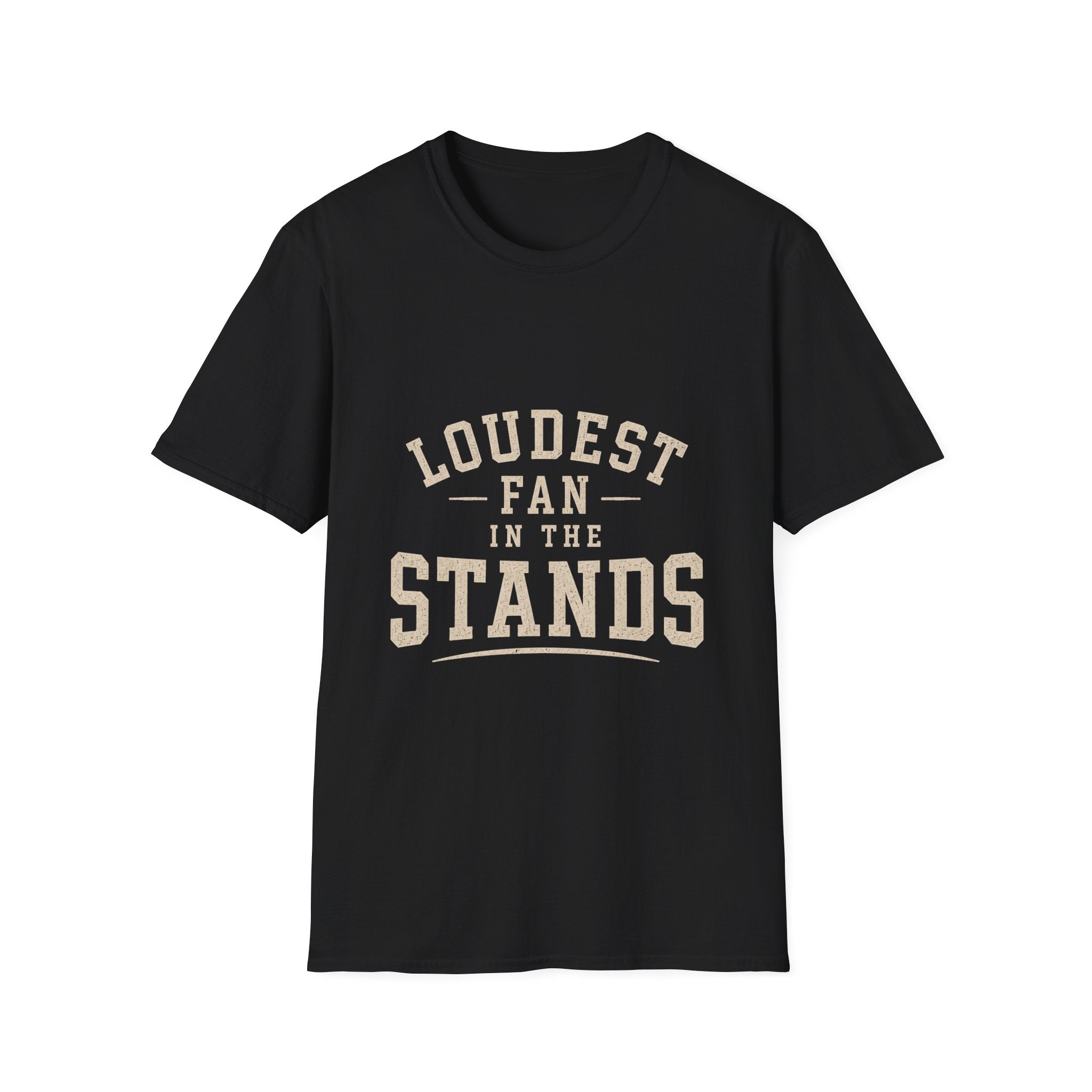 Loudest Fan in the Stands T-Shirt | Baseball Mom Shirt | Softball Mom Tee | Sports Dad Shirt | Football Soccer Basketball Fan