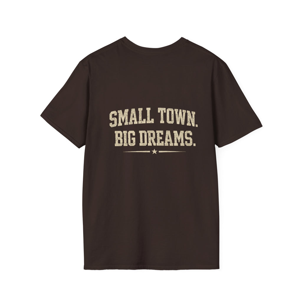 Custom Hometown Proud Shirt | Personalized School Mascot Tee | Small Town Big Dreams | Football Soccer Baseball Game Day Shirt
