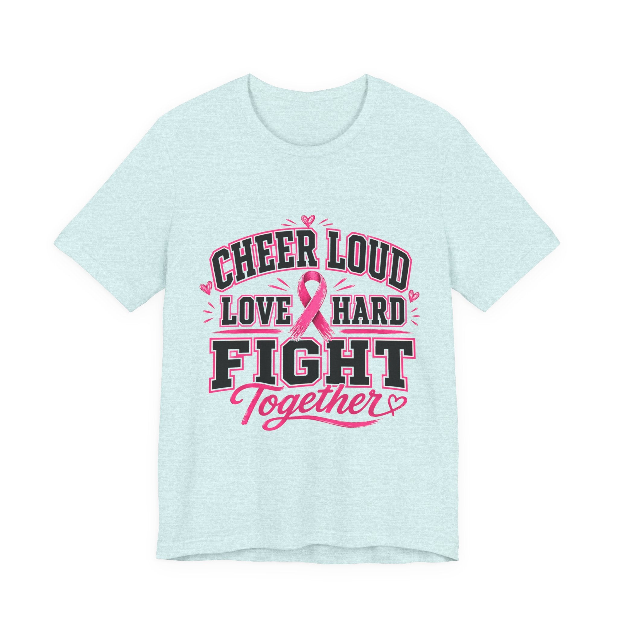Breast Cancer Awareness Sports Mom Tee, Pink Ribbon Football Game Shirt, Team Spirit Cancer Support Shirt, October Pink Out Tee