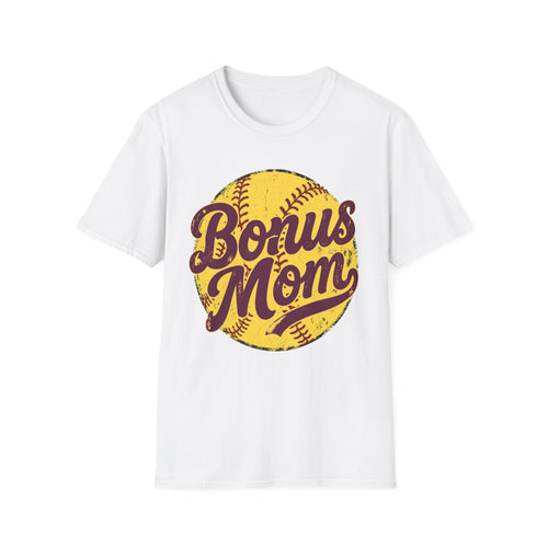 Bonus Mom Softball Shirt