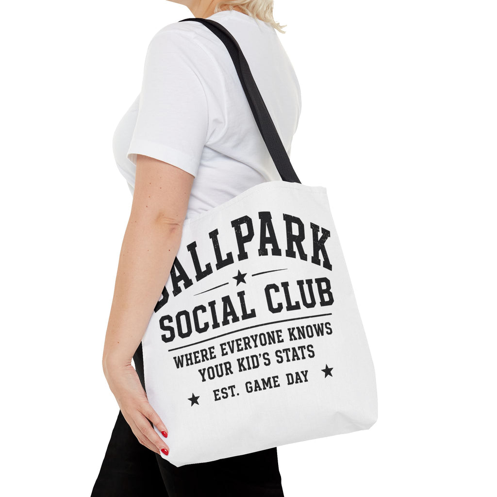 Sports Mom Tote Bag | Allover Print Mom Tote, Athletic Team Carrier
