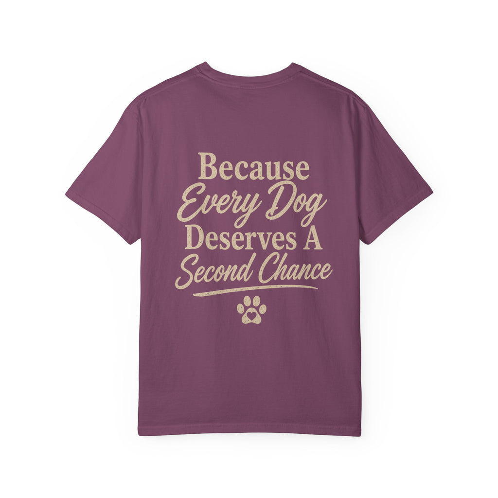 Second Chance Club Shirt, Rescue Dog Shirt, Adopt Don't Shop Tee, Dog Rescue T-Shirt, Shelter Volunteer Gift, Dog Mom Shirt, Rescue Mama Tee