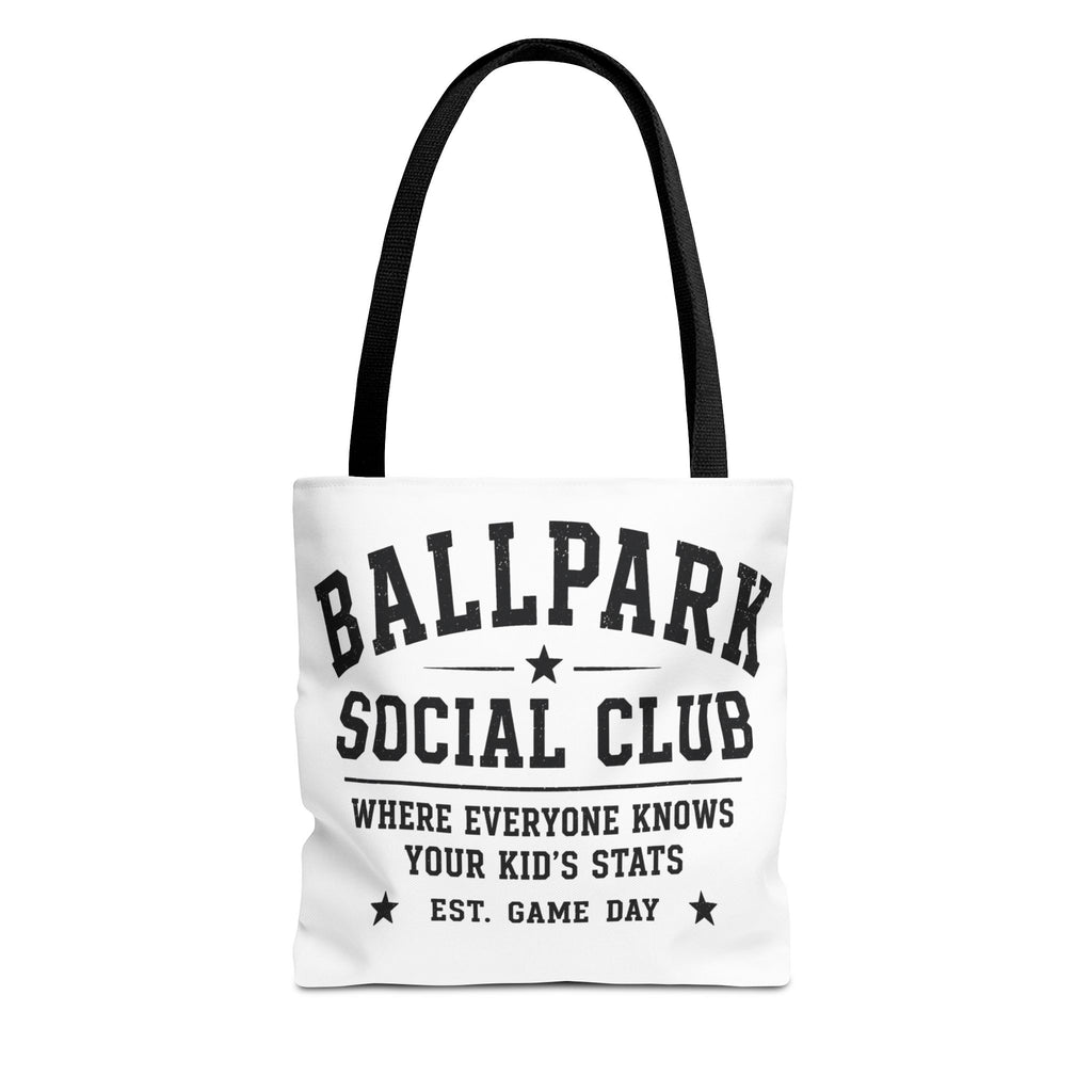 Sports Mom Tote Bag | Allover Print Mom Tote, Athletic Team Carrier
