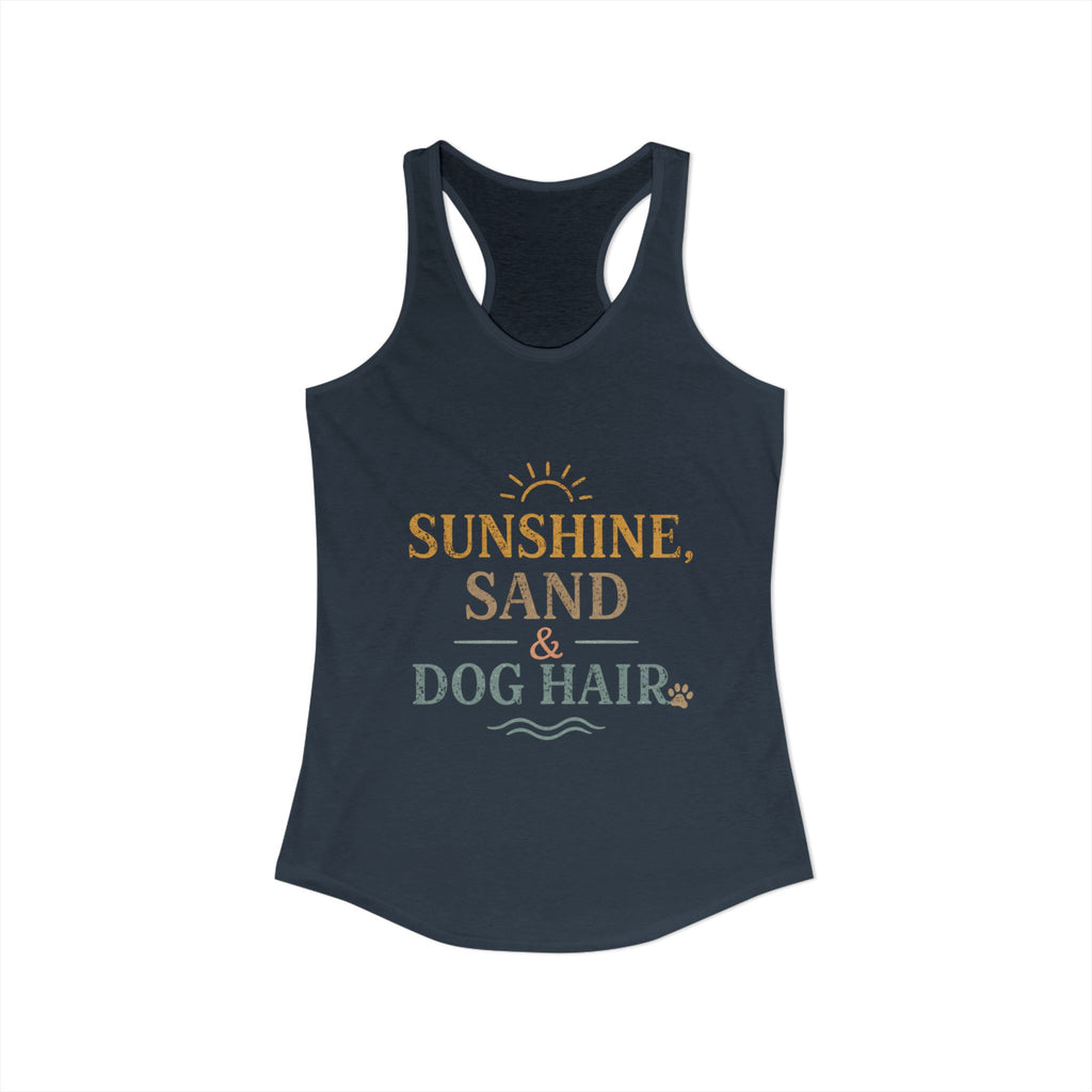 Women's Ideal Racerback Tank | Dog and beach themed tanks