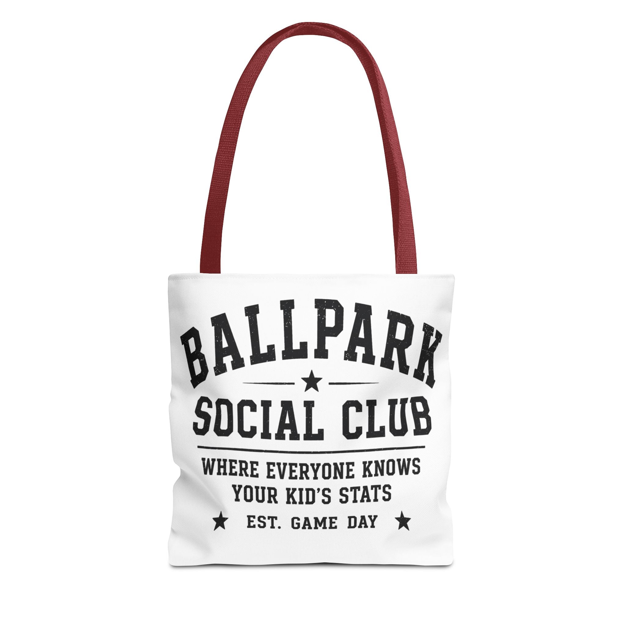 Sports Mom Tote Bag | Allover Print Mom Tote, Athletic Team Carrier