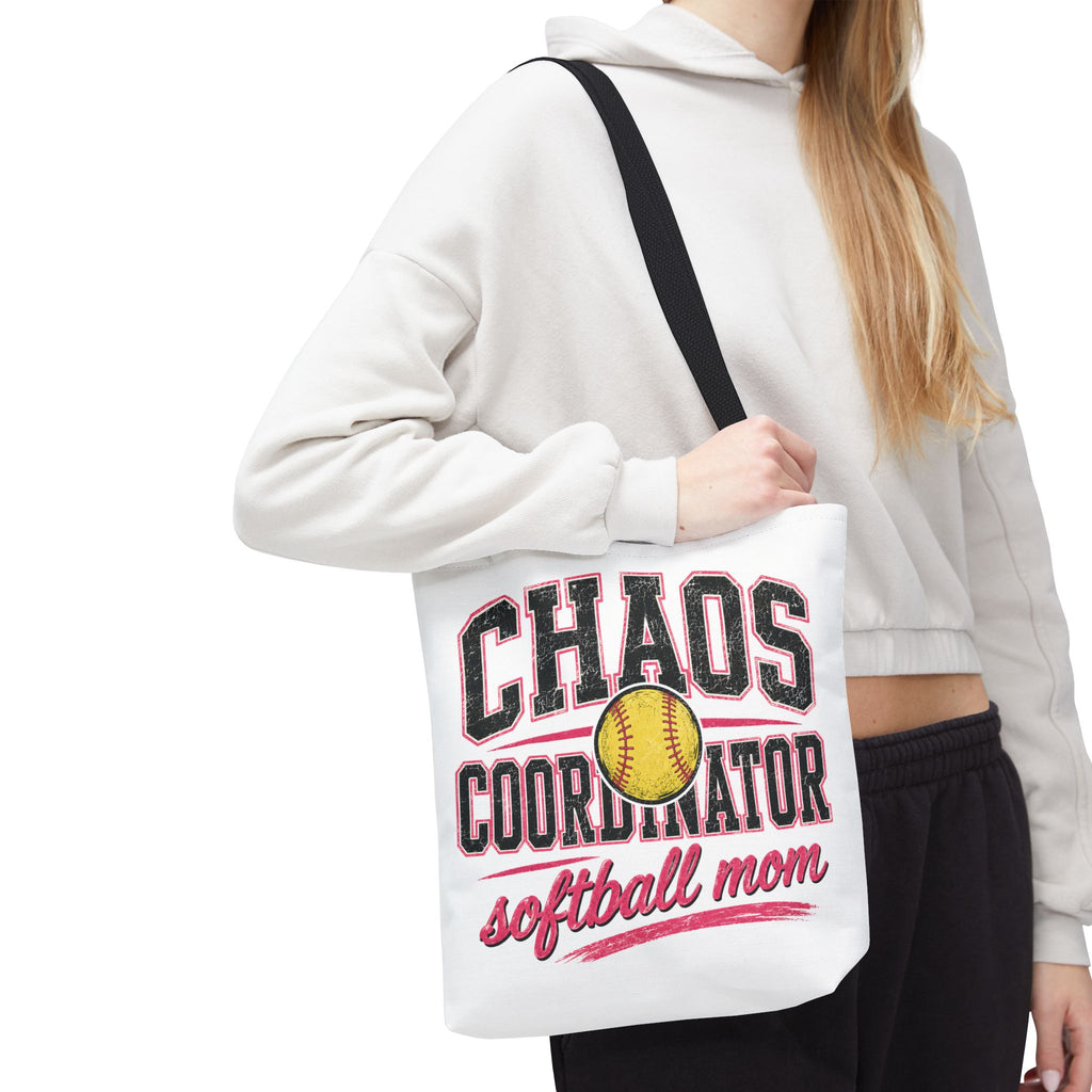 Softball Mom Tote Bag | All-Over Print Sports Mom Tote