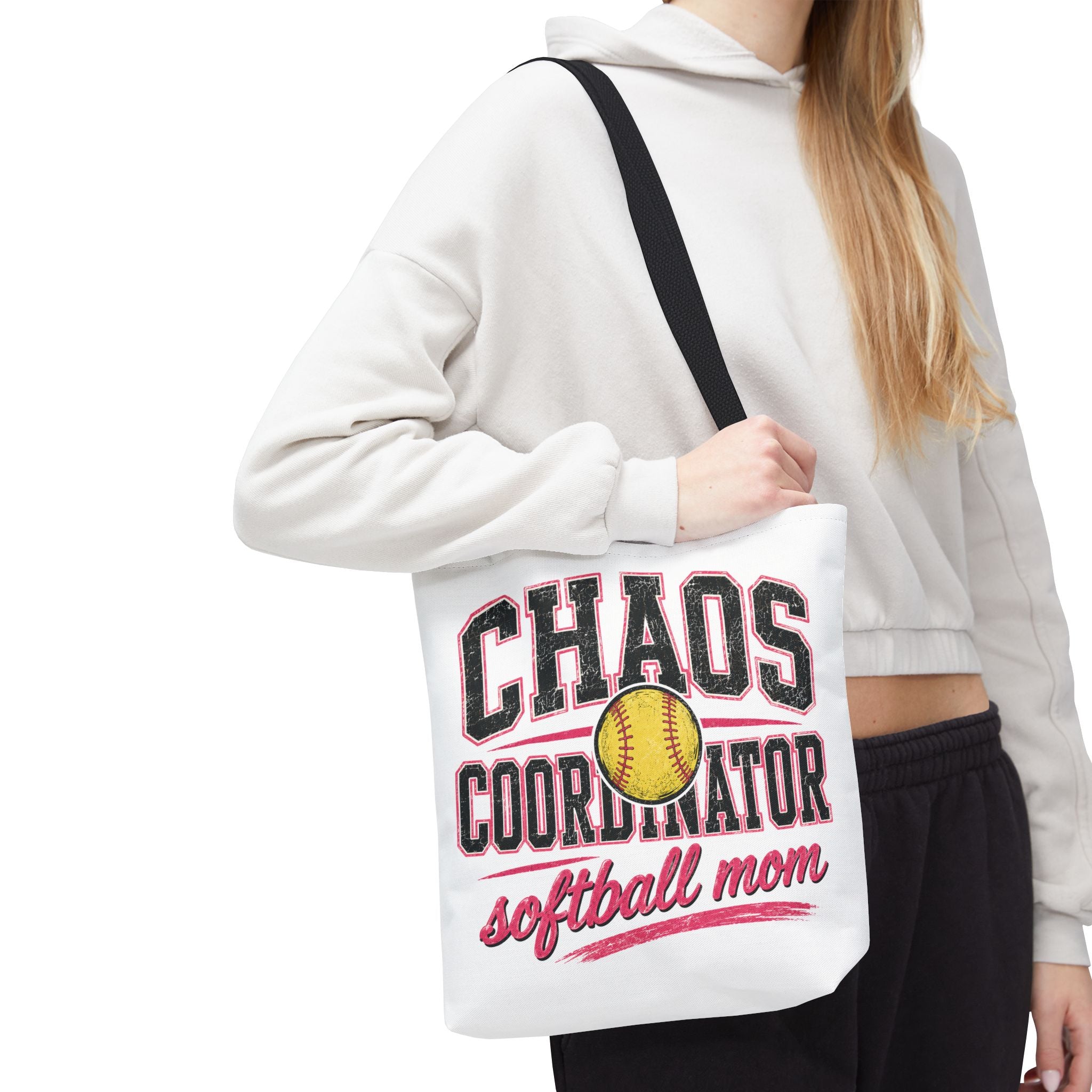 Softball Mom Tote Bag | All-Over Print Sports Mom Tote