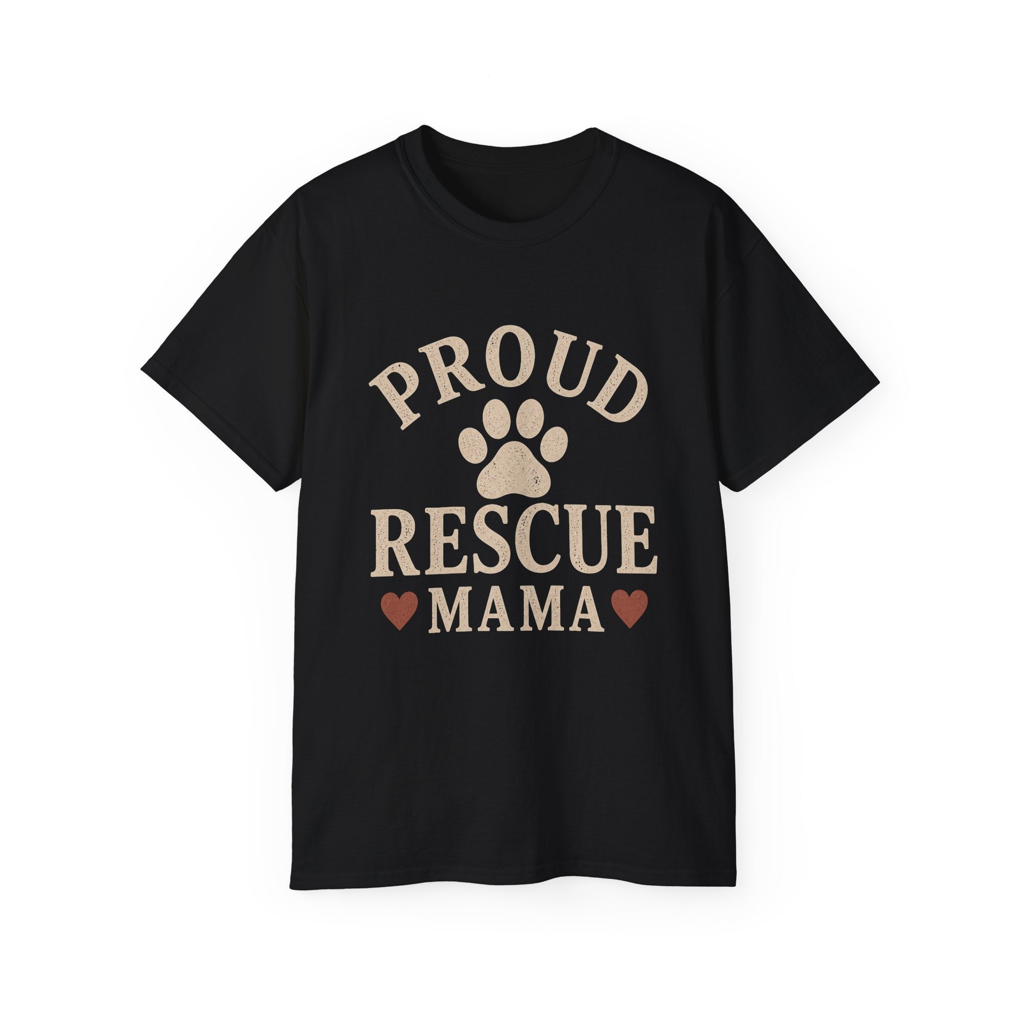 Rescue Dog Mom Shirt, Proud Rescue Mama Tee, Adopt Don't Shop Shirt, Dog Lover Gift, Animal Rescue T-Shirt, Pet Adoption Gift