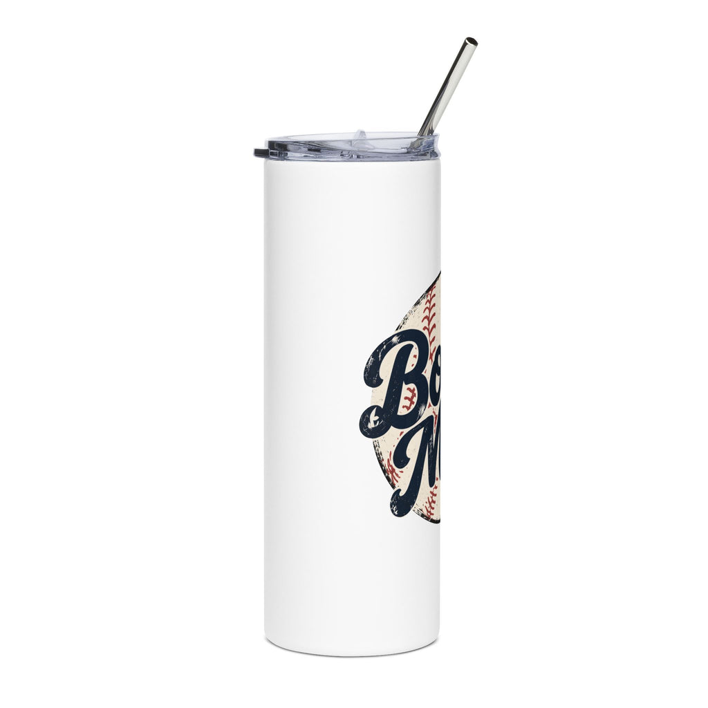 Bonus Mom Baseball Tumbler | 20oz Stainless Steel Travel Cup