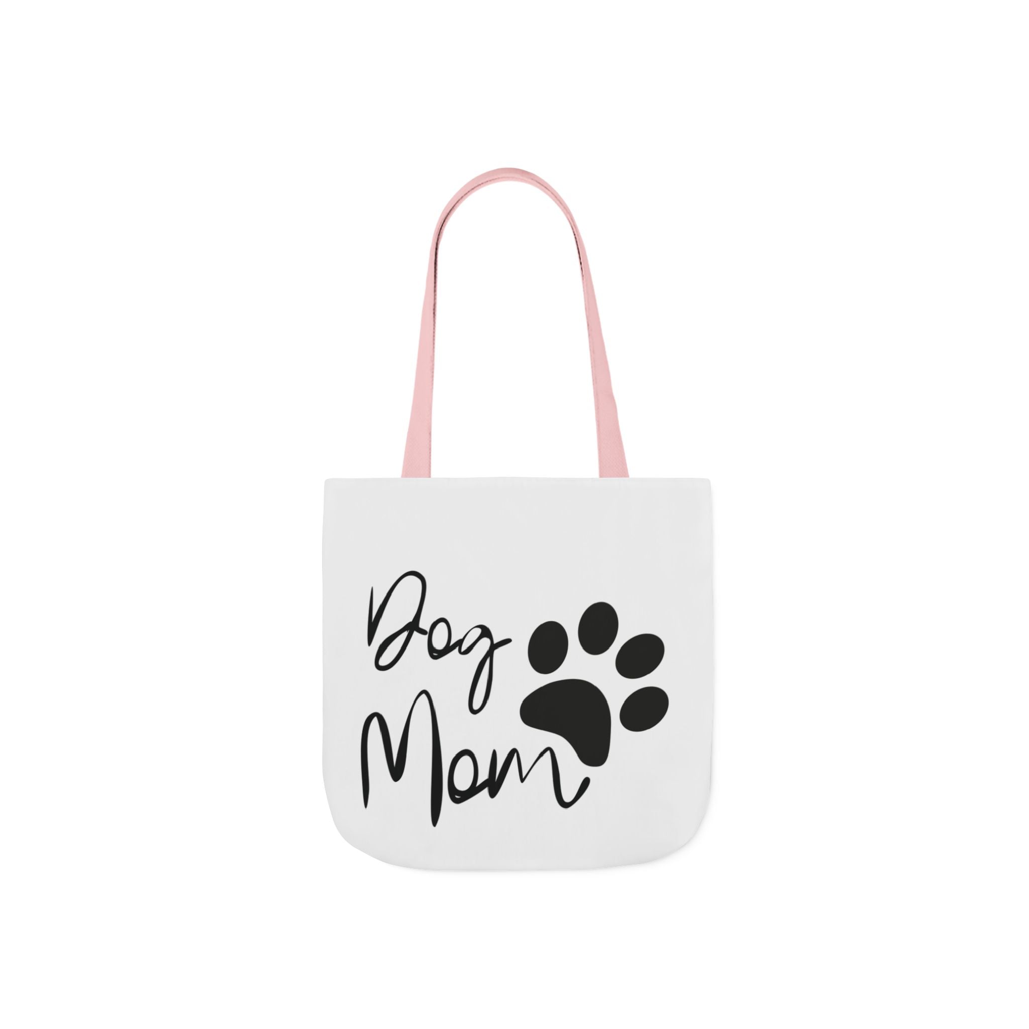 Dog Mom Canvas Tote Bag