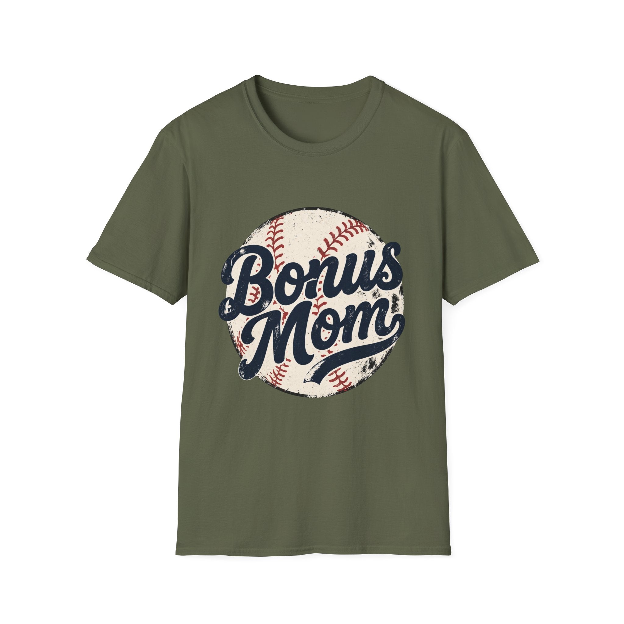 Bonus Mom Baseball T-Shirt | Mom Team Baseball Shirt