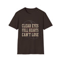 Clear Eyes Full Hearts Can't Lose T-Shirt | Sports Quote Tee