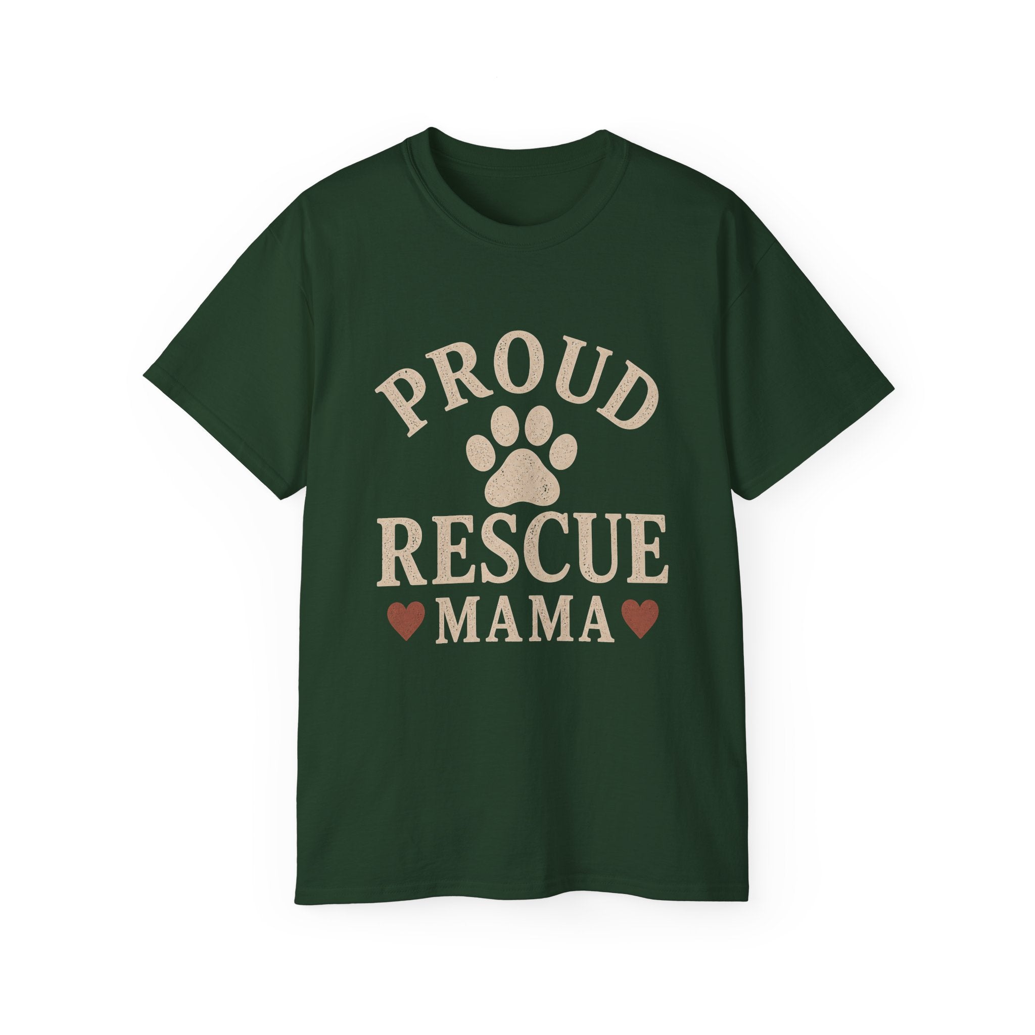 Rescue Dog Mom Shirt, Proud Rescue Mama Tee, Adopt Don't Shop Shirt, Dog Lover Gift, Animal Rescue T-Shirt, Pet Adoption Gift