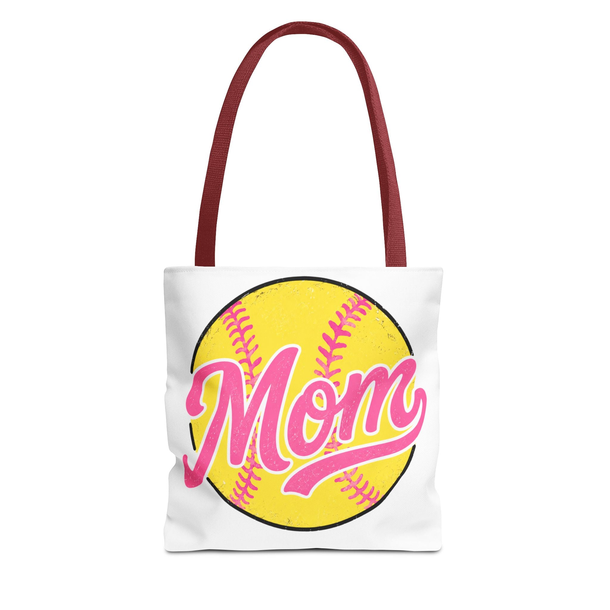 Softball Mom Tote Bag | Canvas Tote, All-Over Print