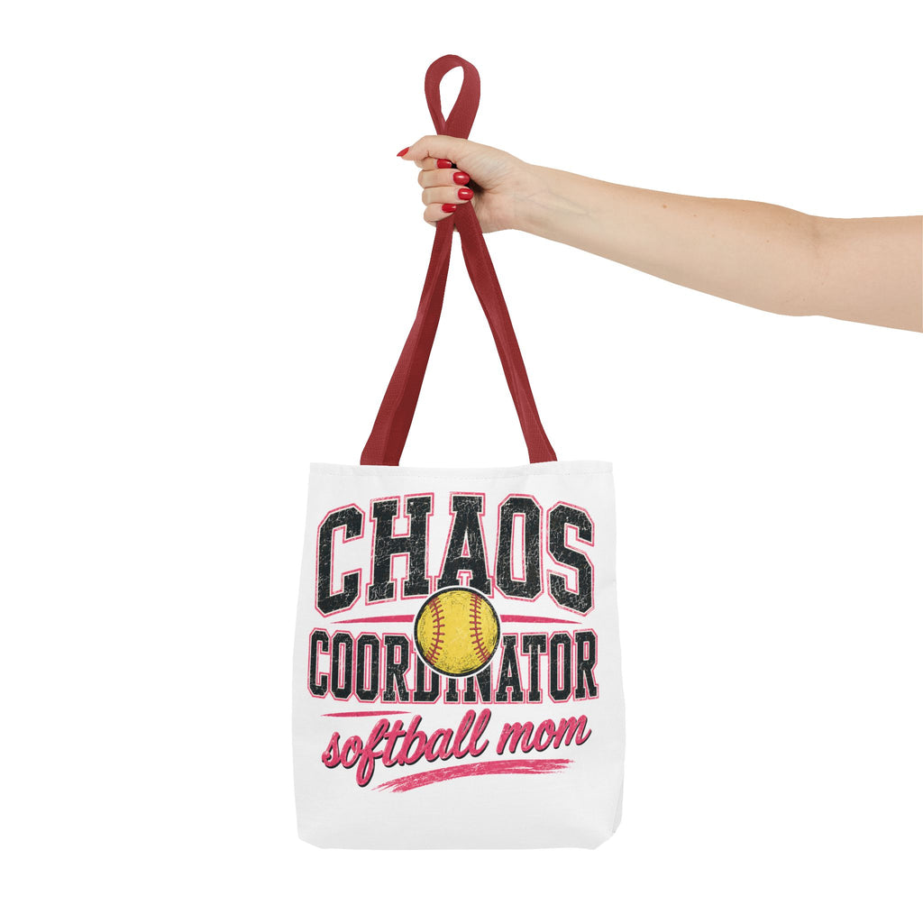 Softball Mom Tote Bag | All-Over Print Sports Mom Tote