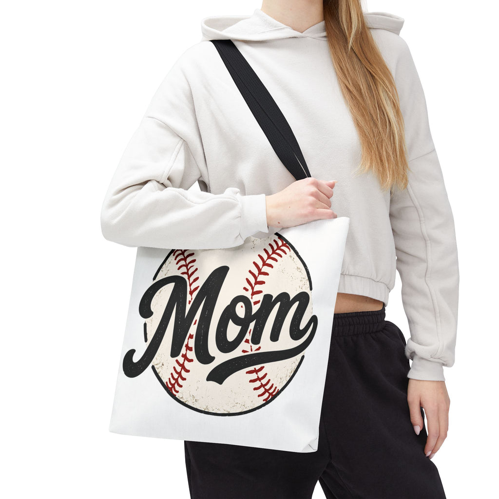 Baseball Mom Tote Bag | Mom Baseball Tote