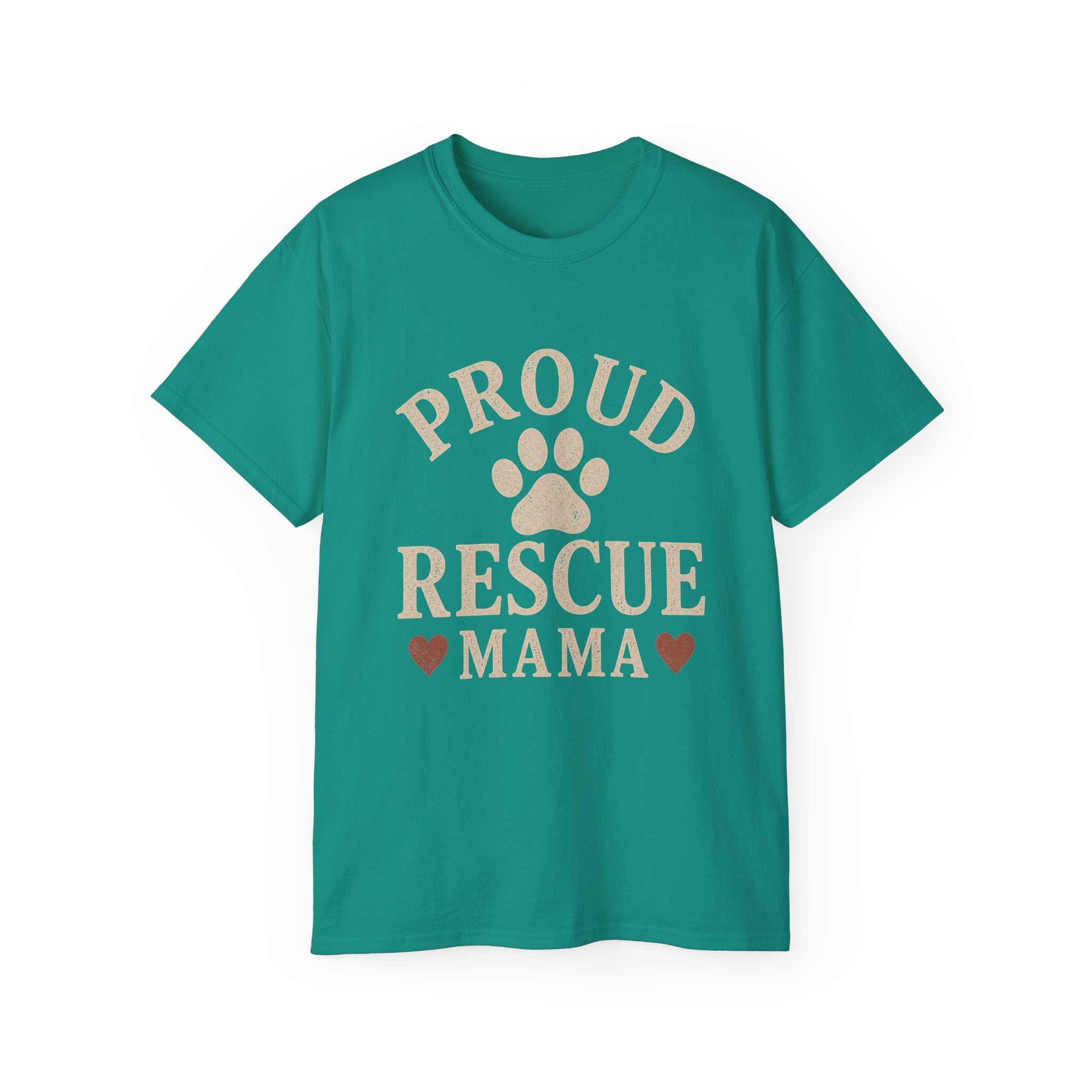 Rescue Dog Mom Shirt, Proud Rescue Mama Tee, Adopt Don't Shop Shirt, Dog Lover Gift, Animal Rescue T-Shirt, Pet Adoption Gift