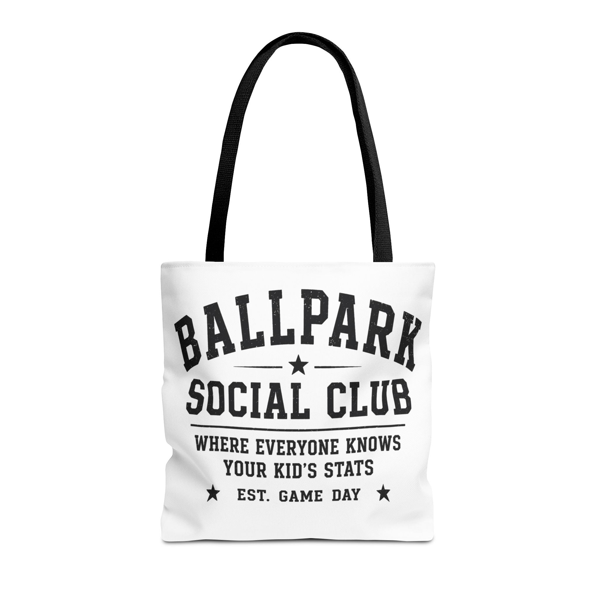 Sports Mom Tote Bag | Allover Print Mom Tote, Athletic Team Carrier