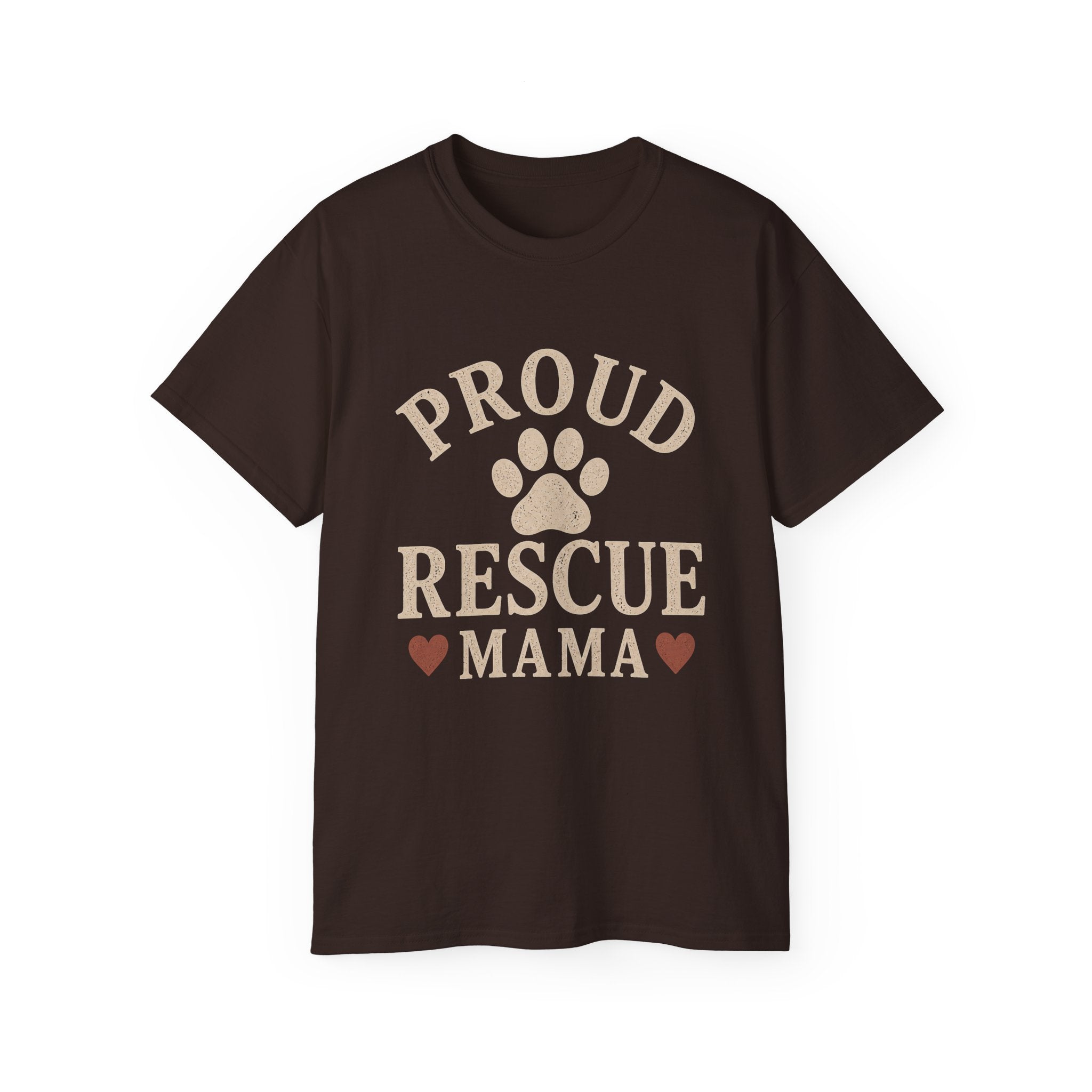 Rescue Dog Mom Shirt, Proud Rescue Mama Tee, Adopt Don't Shop Shirt, Dog Lover Gift, Animal Rescue T-Shirt, Pet Adoption Gift