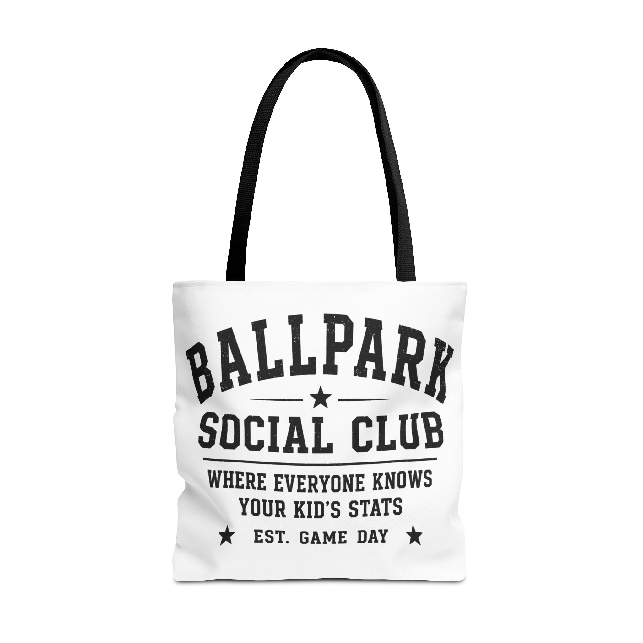 Sports Mom Tote Bag | Allover Print Mom Tote, Athletic Team Carrier