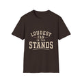 Loudest Fan in the Stands T-Shirt | Baseball Mom Shirt | Softball Mom Tee | Sports Dad Shirt | Football Soccer Basketball Fan