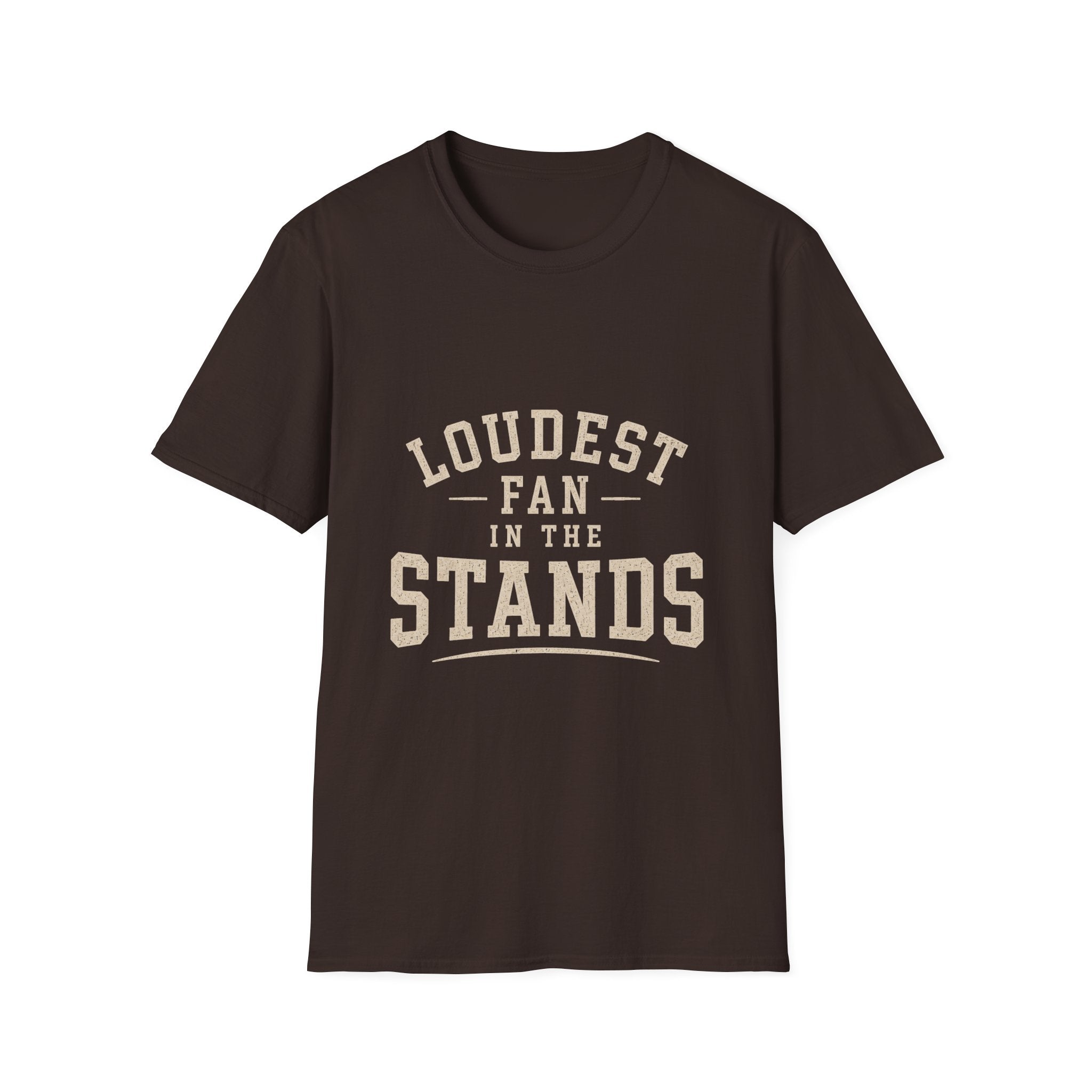 Loudest Fan in the Stands T-Shirt | Baseball Mom Shirt | Softball Mom Tee | Sports Dad Shirt | Football Soccer Basketball Fan