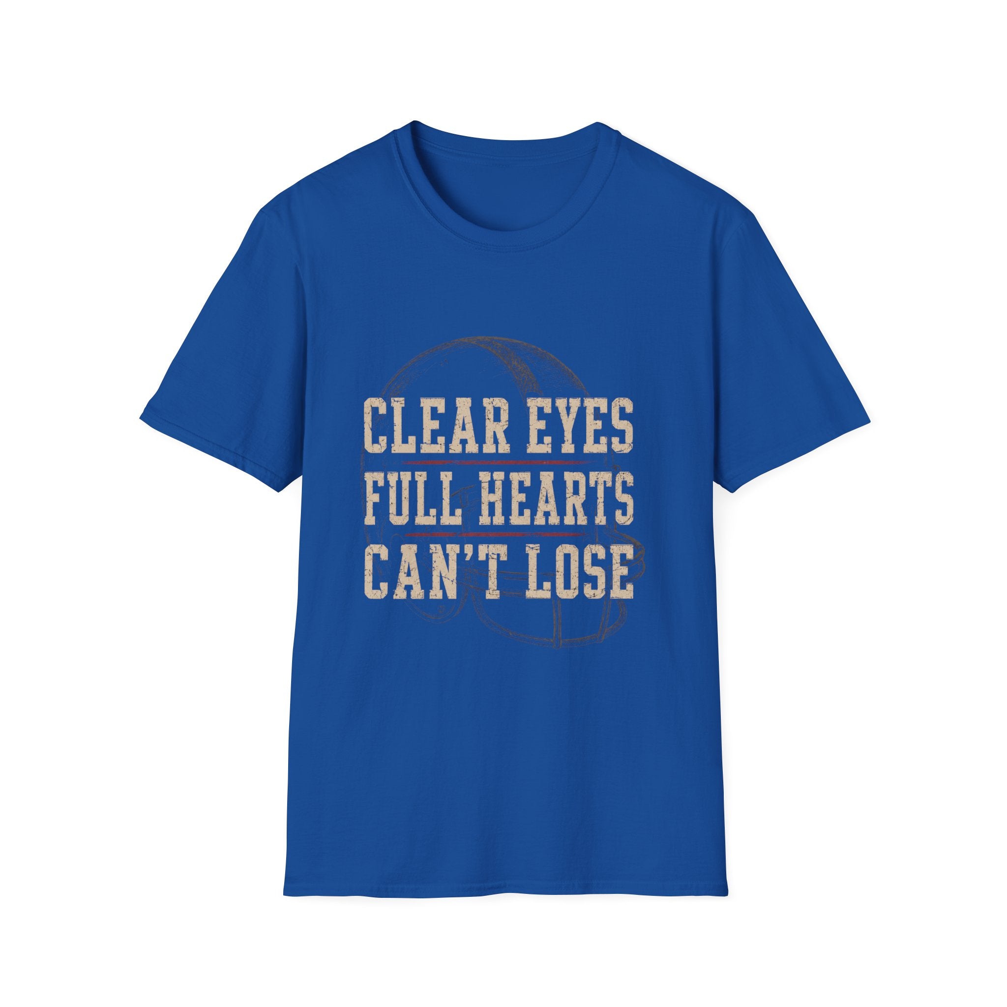 Clear Eyes Full Hearts Can't Lose T-Shirt | Sports Quote Tee