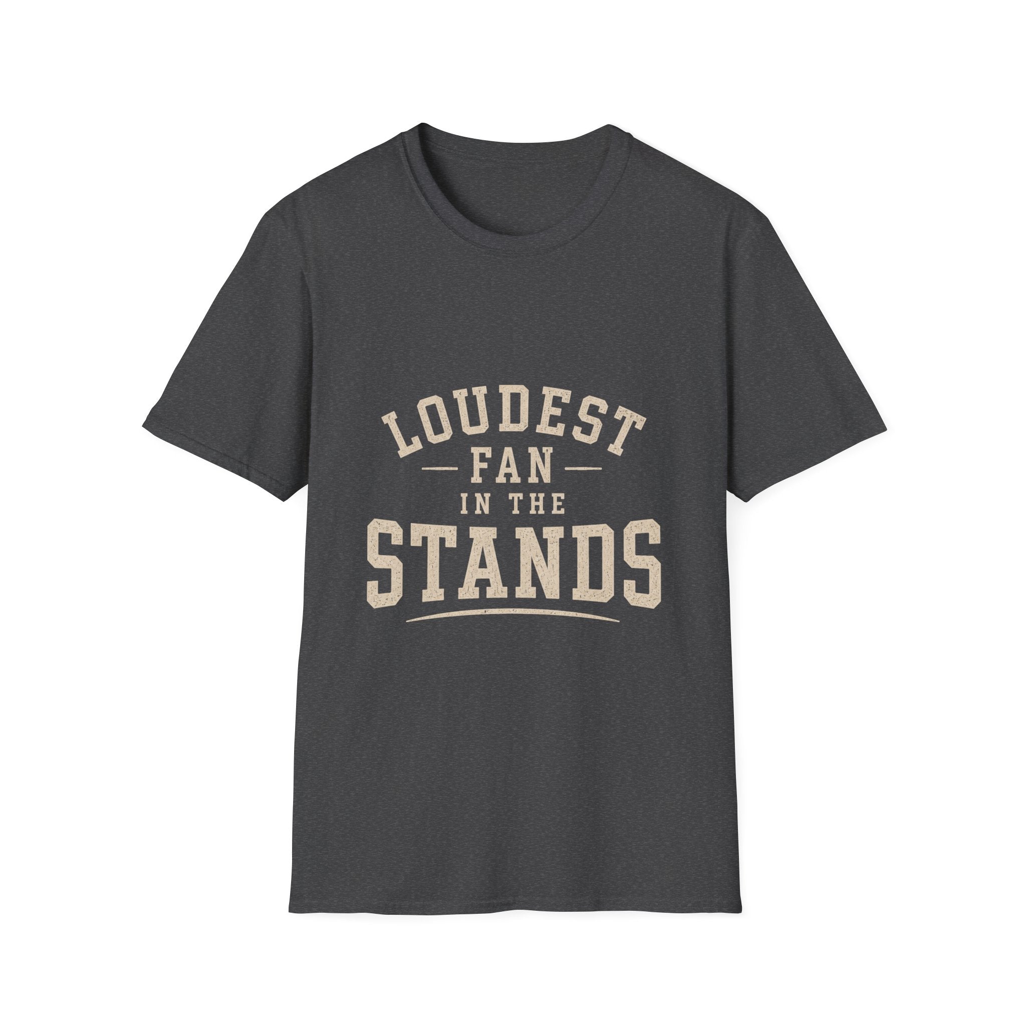Loudest Fan in the Stands T-Shirt | Baseball Mom Shirt | Softball Mom Tee | Sports Dad Shirt | Football Soccer Basketball Fan