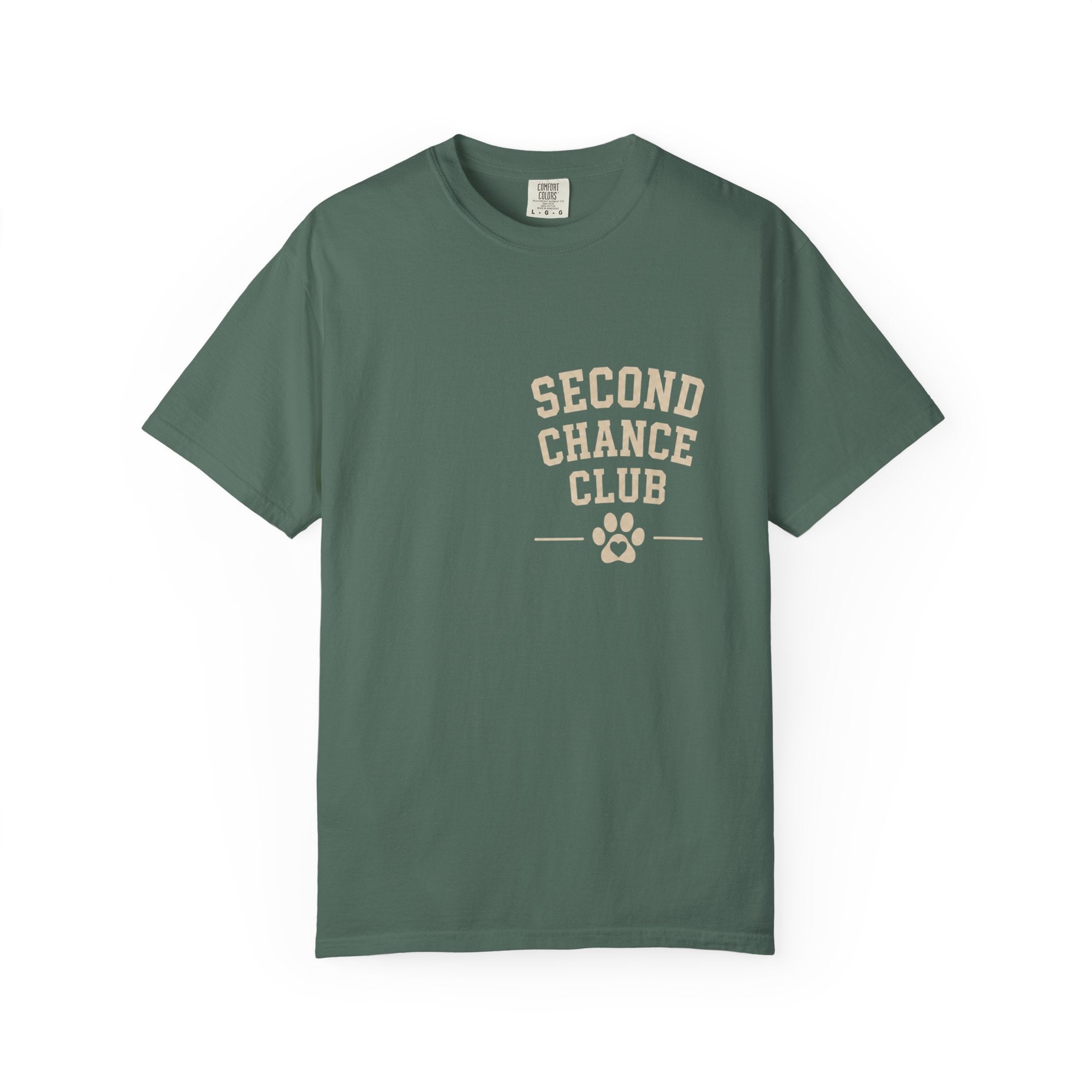 Second Chance Club Shirt, Rescue Dog Shirt, Adopt Don't Shop Tee, Dog Rescue T-Shirt, Shelter Volunteer Gift, Dog Mom Shirt, Rescue Mama Tee