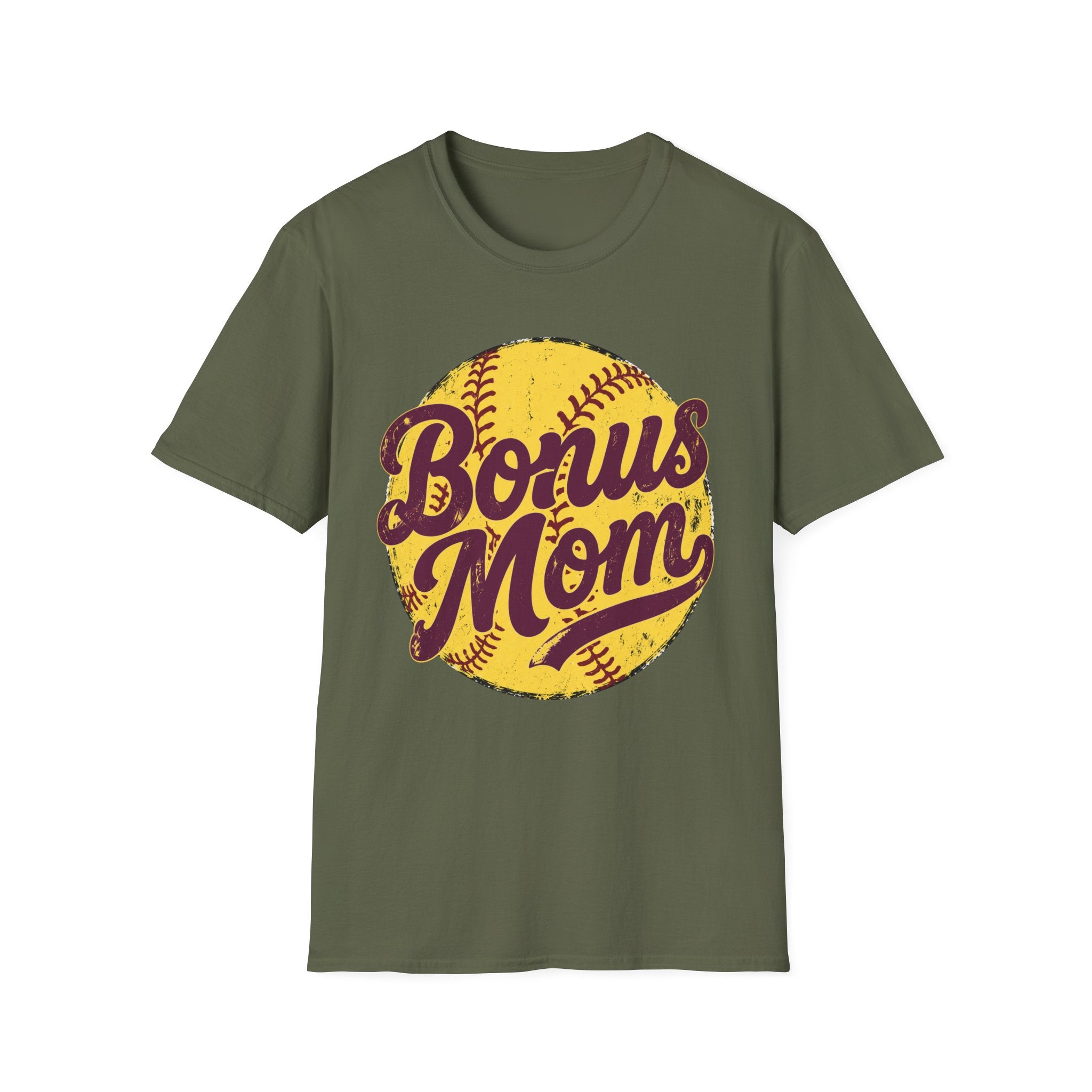 Bonus Mom Softball Shirt