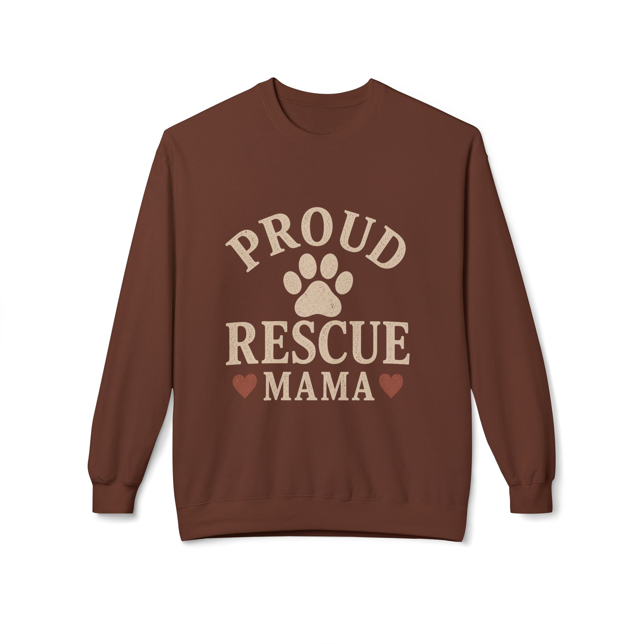 Proud Rescue Mama Sweatshirt, Rescue Dog Mom Crewneck, Shelter Dog Mom Gift, Vintage Dog Lover Sweatshirt, Adopt Don't Shop Gift