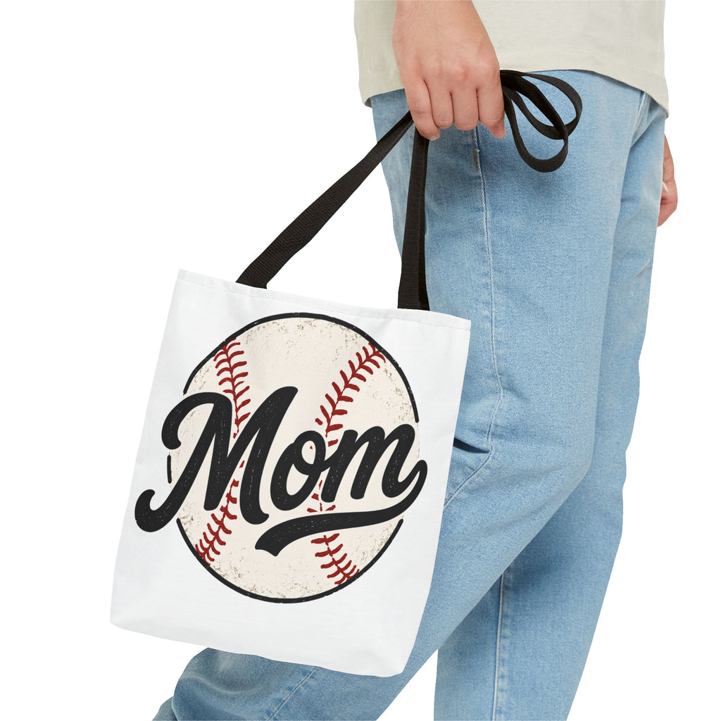 Baseball Mom Tote Bag | Mom Baseball Tote