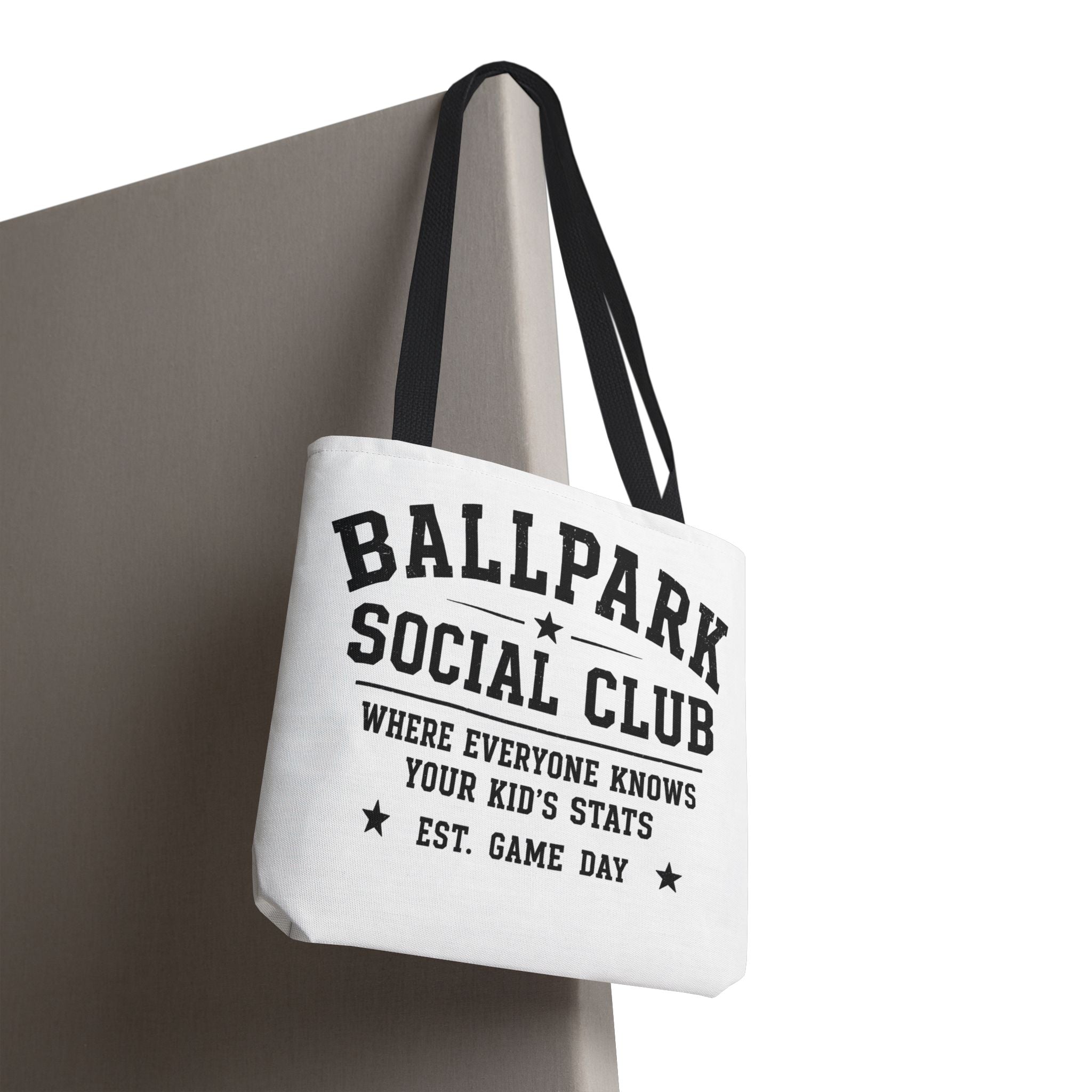 Sports Mom Tote Bag | Allover Print Mom Tote, Athletic Team Carrier