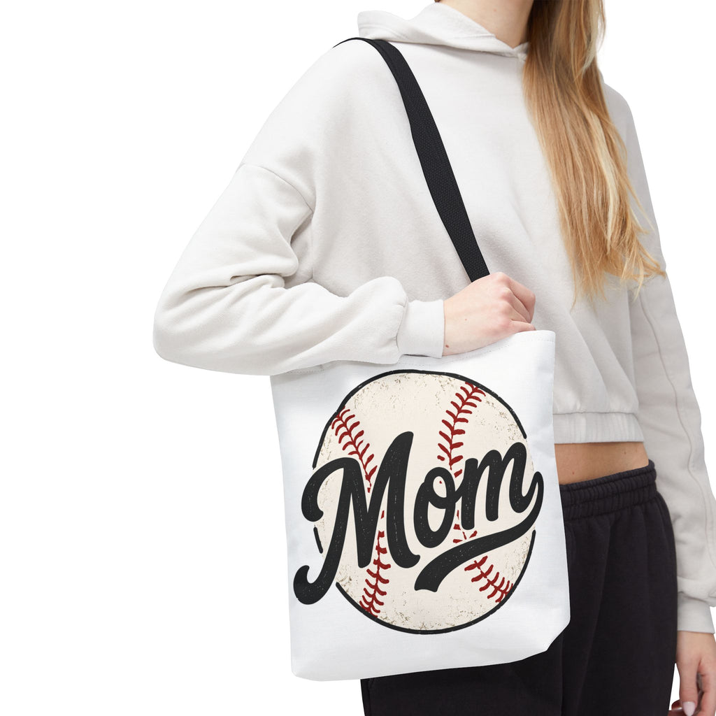 Baseball Mom Tote Bag | Mom Baseball Tote