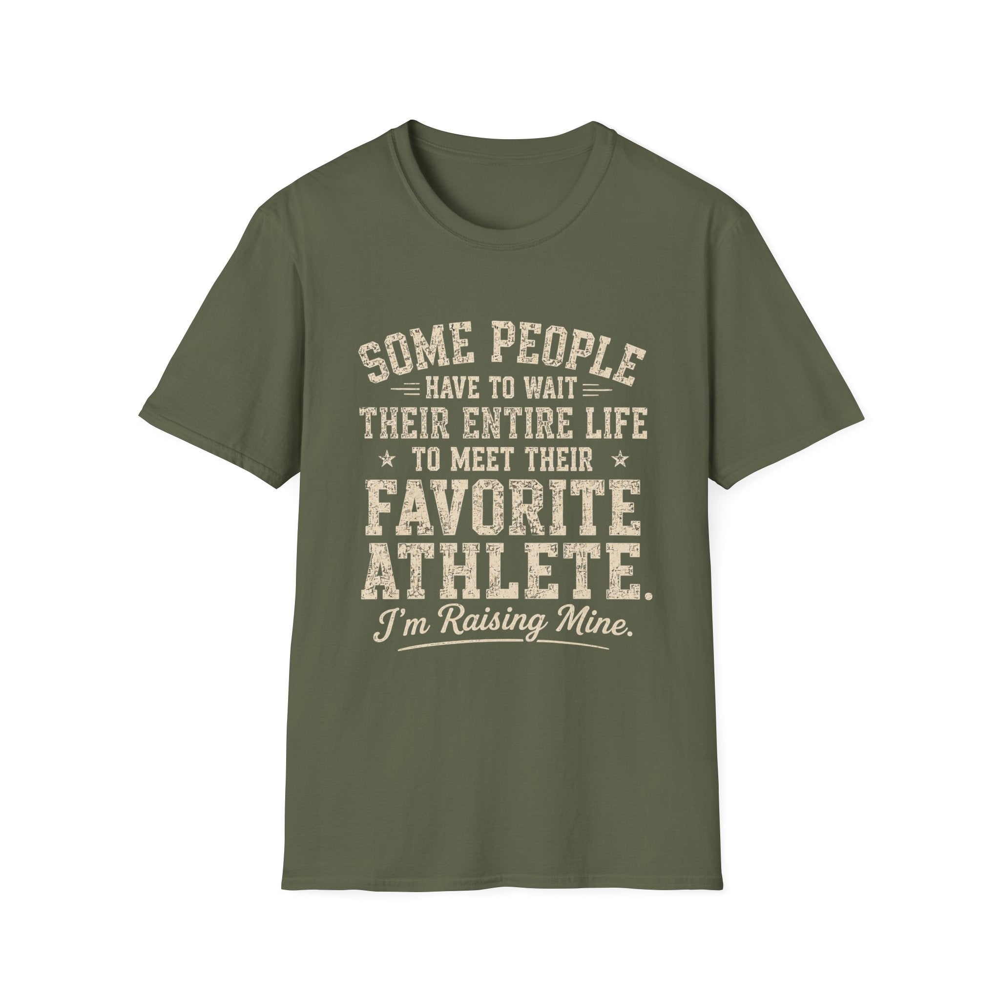 Sports Parent Shirt, I'm Raising My Favorite Athlete Tee, Football Mom Shirt, Baseball Dad Gift, Soccer Parent, Volleyball Mom