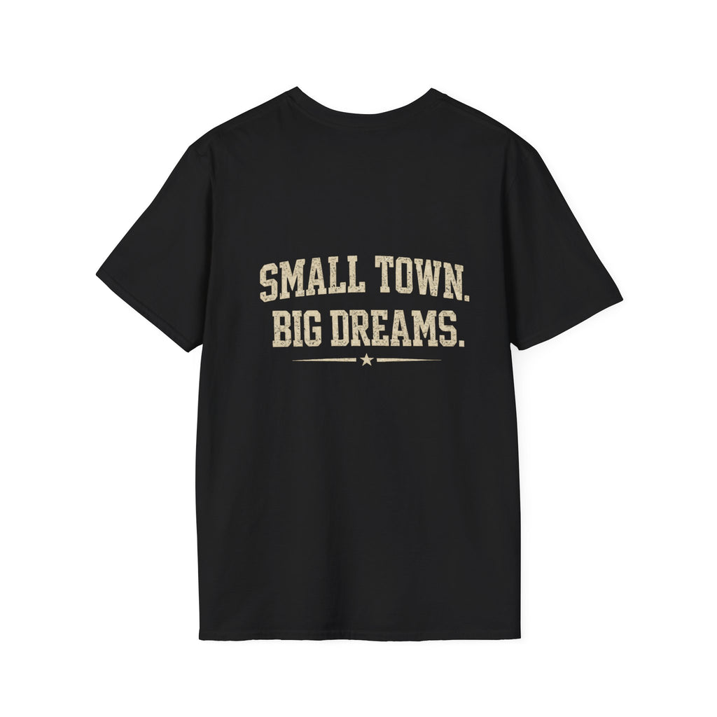 Custom Hometown Proud Shirt | Personalized School Mascot Tee | Small Town Big Dreams | Football Soccer Baseball Game Day Shirt