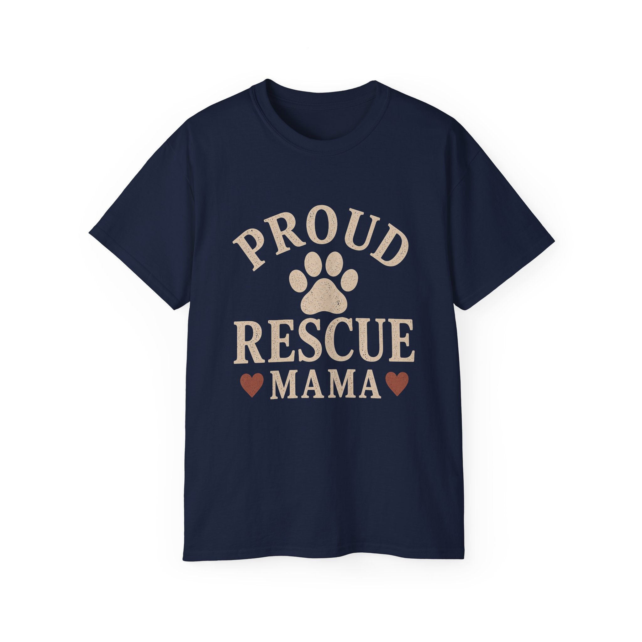 Rescue Dog Mom Shirt, Proud Rescue Mama Tee, Adopt Don't Shop Shirt, Dog Lover Gift, Animal Rescue T-Shirt, Pet Adoption Gift
