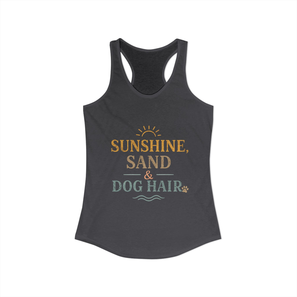 Women's Ideal Racerback Tank | Dog and beach themed tanks