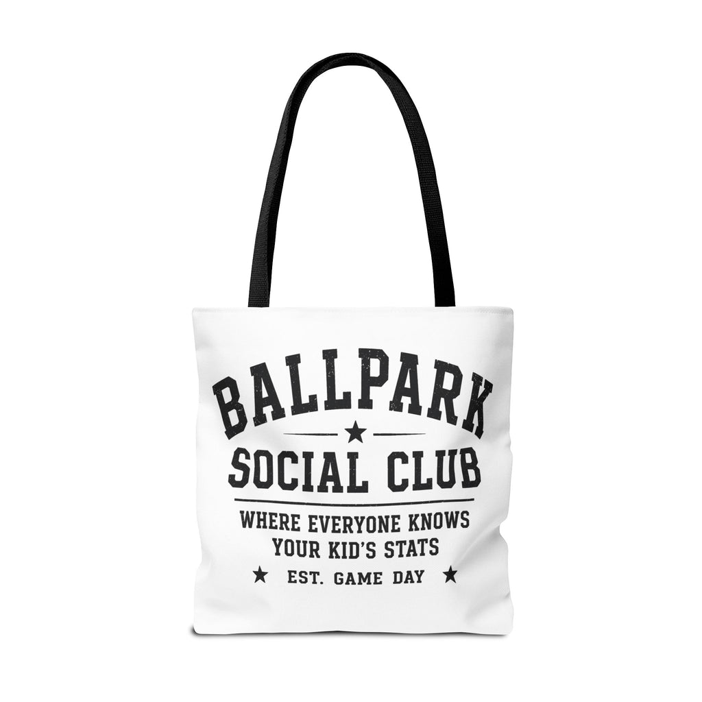 Sports Mom Tote Bag | Allover Print Mom Tote, Athletic Team Carrier