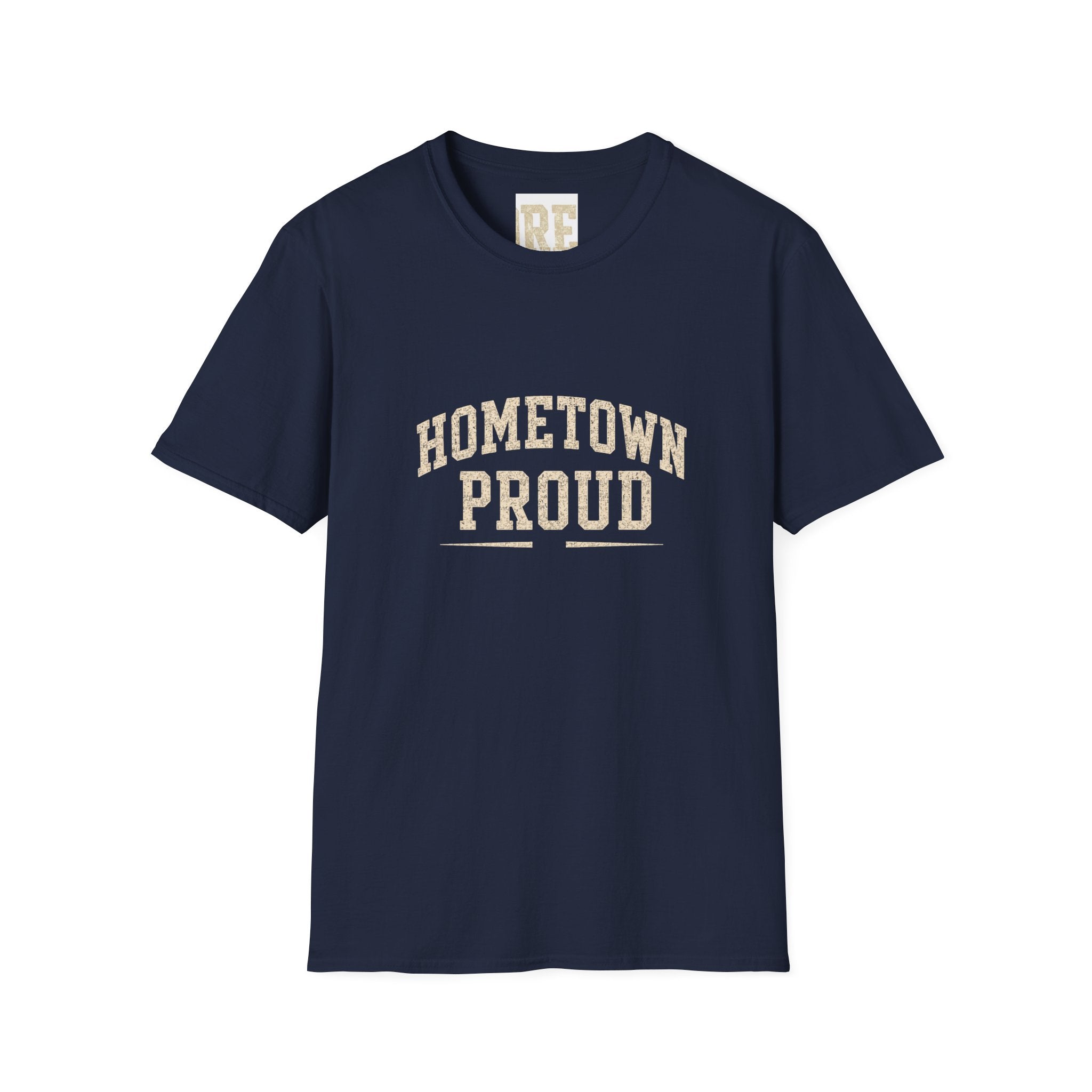 Custom Hometown Proud Shirt | Personalized School Mascot Tee | Small Town Big Dreams | Football Soccer Baseball Game Day Shirt