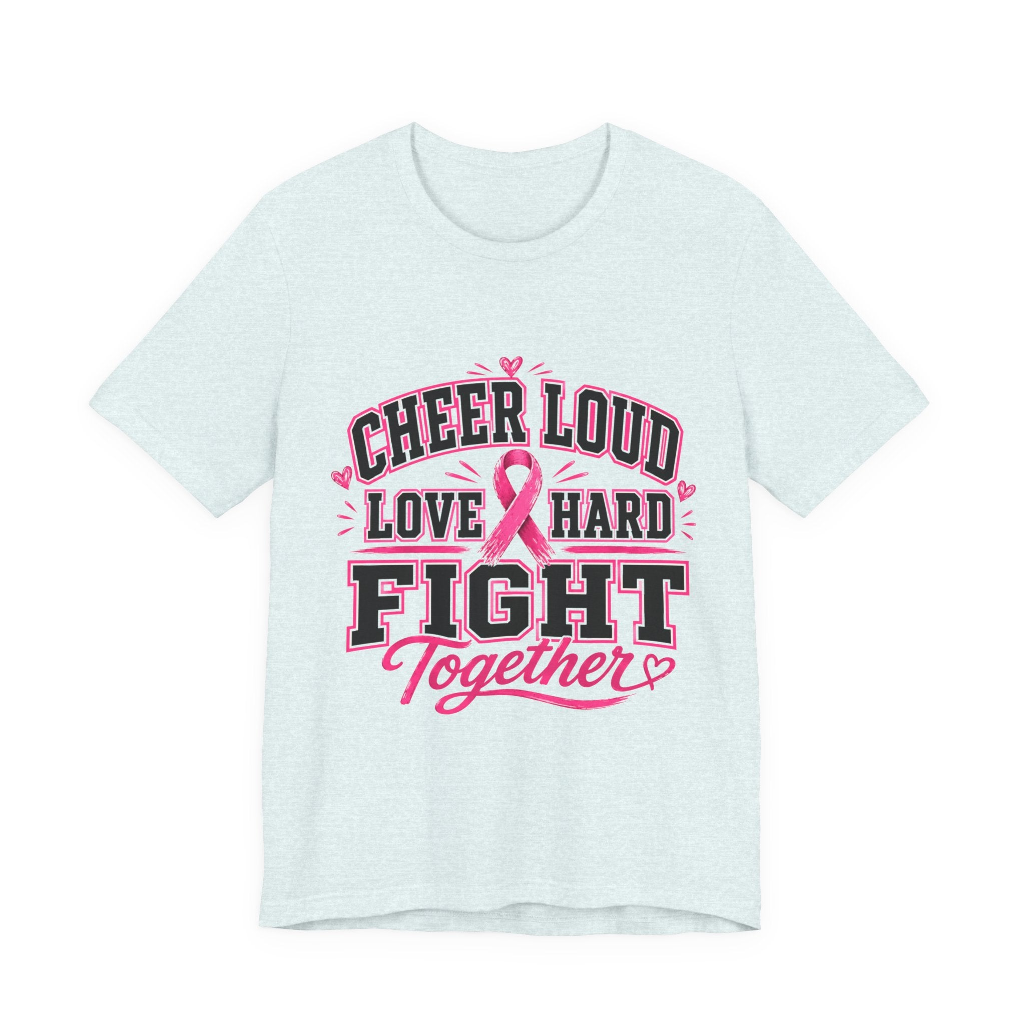 Breast Cancer Awareness Sports Mom Tee, Pink Ribbon Football Game Shirt, Team Spirit Cancer Support Shirt, October Pink Out Tee