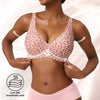 Seamless Leopard Print Wireless Bra