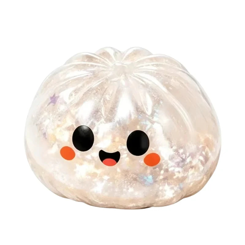 Ghost Dumpling Squishy Toy