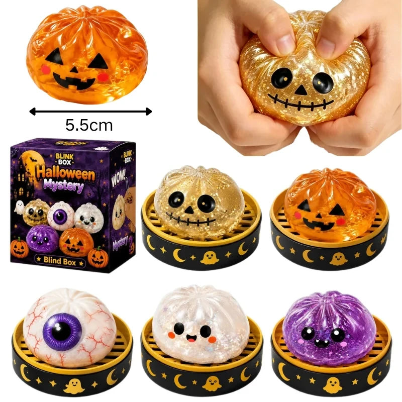 Ghost Dumpling Squishy Toy