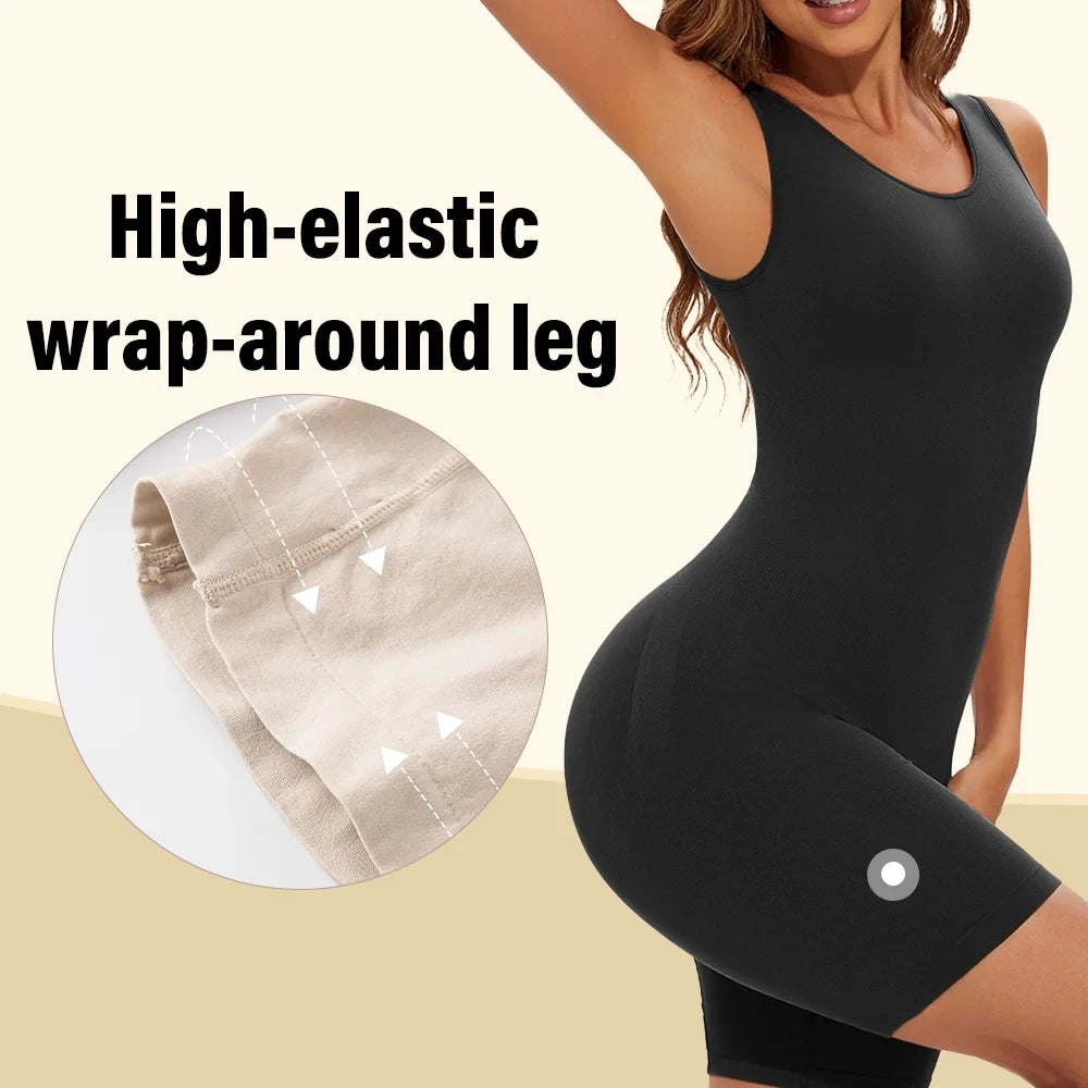 Seamless Full Coverage Shapewear Bodysuit