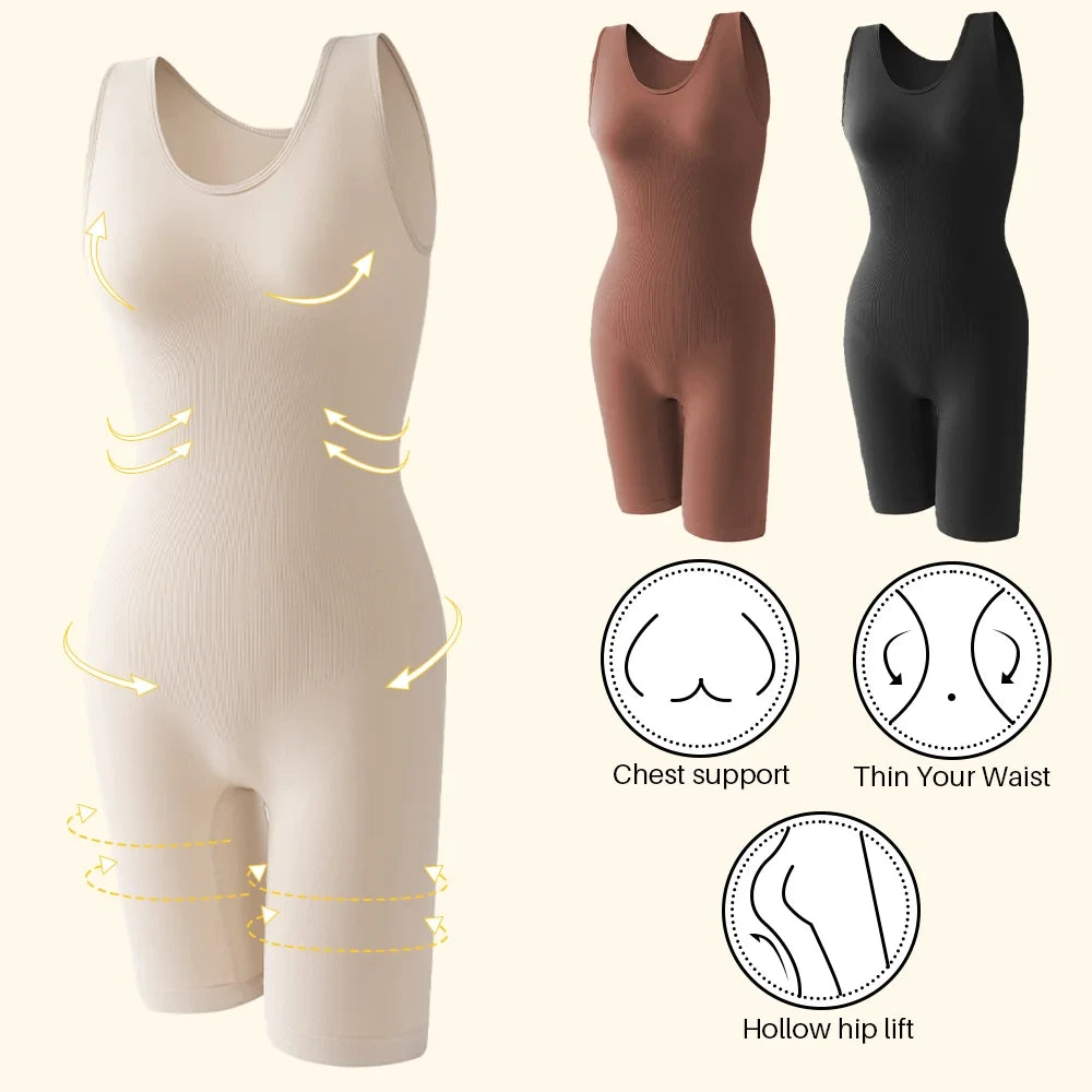 Seamless Full Coverage Shapewear Bodysuit